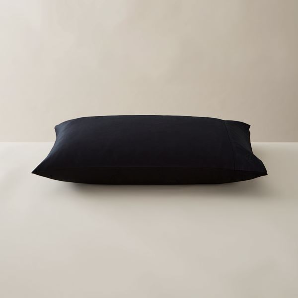 Plain Dye Pillowcase - Black